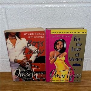 Omar Tyree Book Set - Boss Lady & For the Love of Money